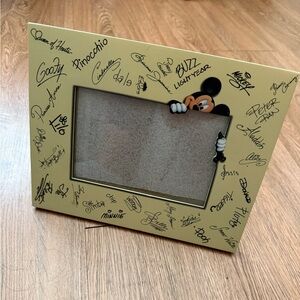 Disney Cream Character Signature Photo Frame